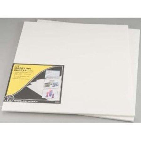 Woodland SCENics WS 1176 1-4 x 16 x 18 in. Modeling Sheets
