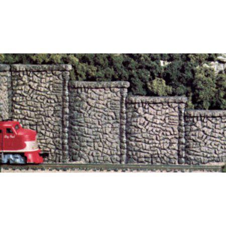 Woodland Scenics C1161 Random Stone Retaining Walls (6) N WOOC1161