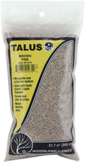 Woodland Scenics C1274 Fine Talus Bag Brown/21.7 Cu in