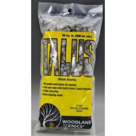 Woodland Scenics Extra Coarse Gray Talus