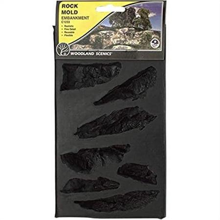 Woodland Scenics Rock Mold-Embankments
