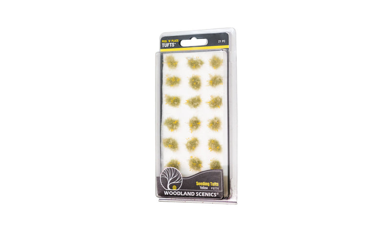 Woodland Scenics Yellow Seeding Tufts FS774
