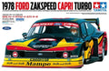 Tamiya 1978 Ford Zakspeed Capri Turbo 1/24th Scale Plastic Model No. TAM24376