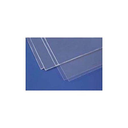 Evergreen 9006 Clear Polystyrene Sheet 150 x 300 x 0.25 mm (Pack of 2)