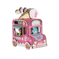 3D Hands Craft Wooden Music Box Puzzle: Hello Kitty® Ice Cream Truck No. AMHK61
