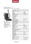 Miele Complete C3 Kona Powerline SGFE0 Canister Vacuum