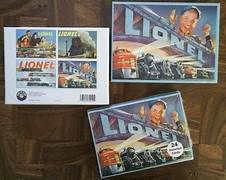 Lionel 9-31012 Post-WAR Boxed Notecards