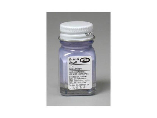 Testor's 1134TT 1/4 oz Purple Gloss Enamel Hobby Paint