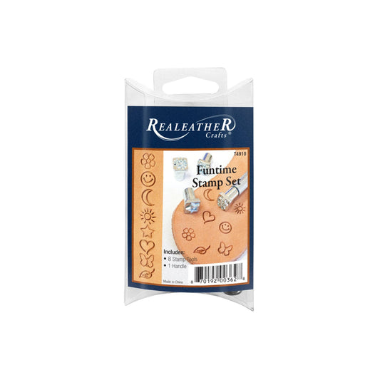 Funtime Stamp Set- Leathercraft Tooling Symbol Shapes