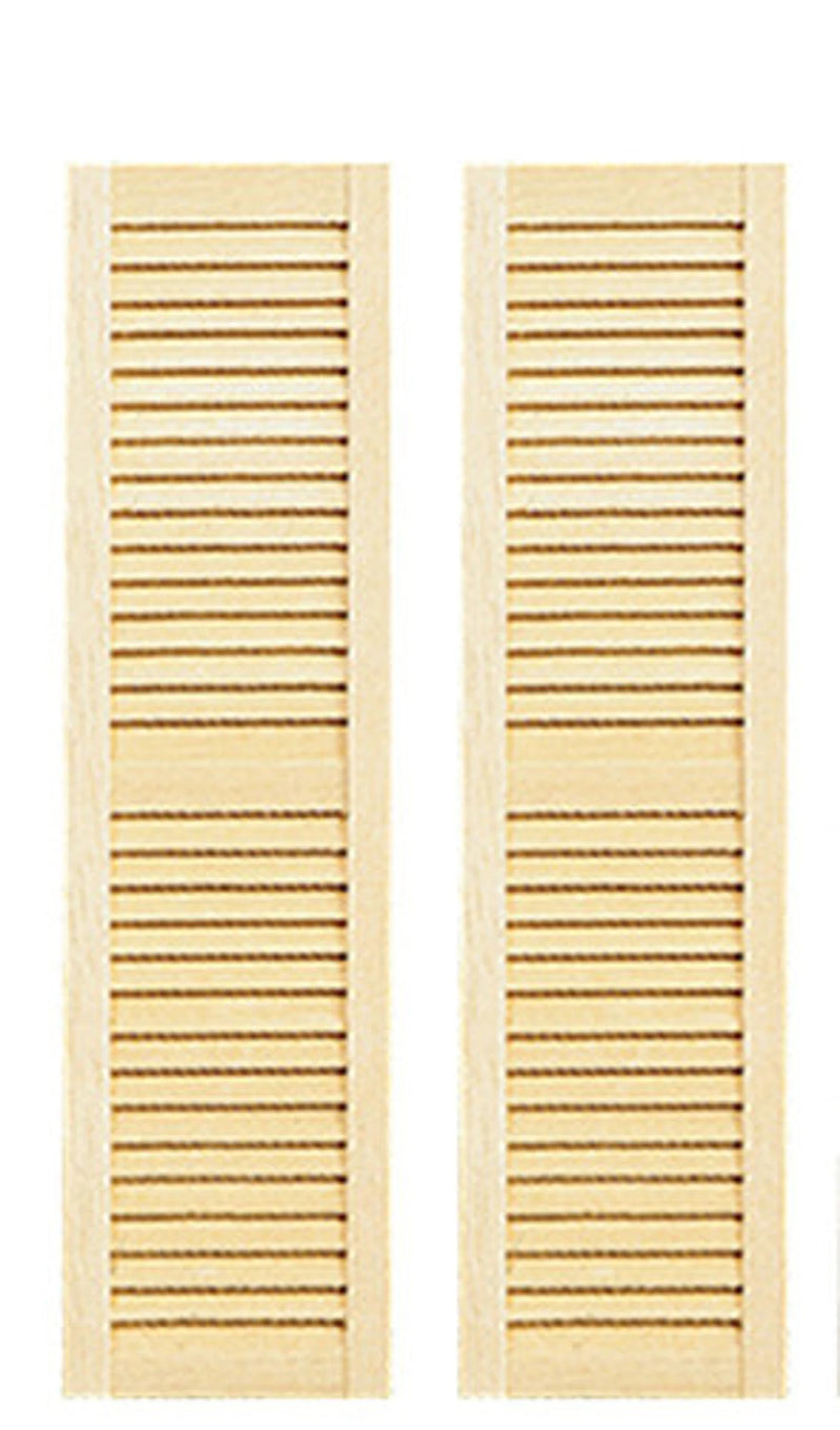 Dollhouse Miniature Large Louvred Shutter by Houseworks Item 5018