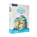 Hands Craft DIY Miniature House Kit: Tea Loft Cottage No. MIN107