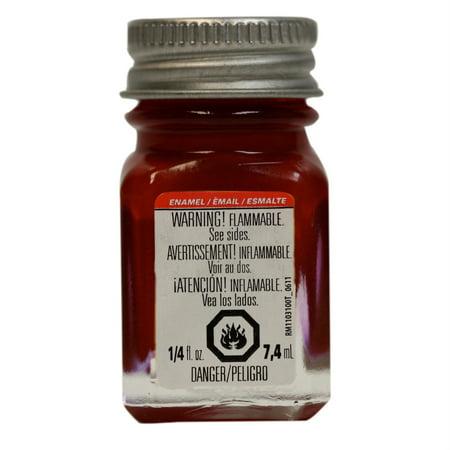 Testors Enamel Paint .25oz. Gloss Dark Red