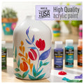FolkArt MultiSurface Acrylic Paint Set Brights 10 Colors