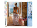 Paint by numbers - Naked woman and Sun: Without frame, 16"x20"