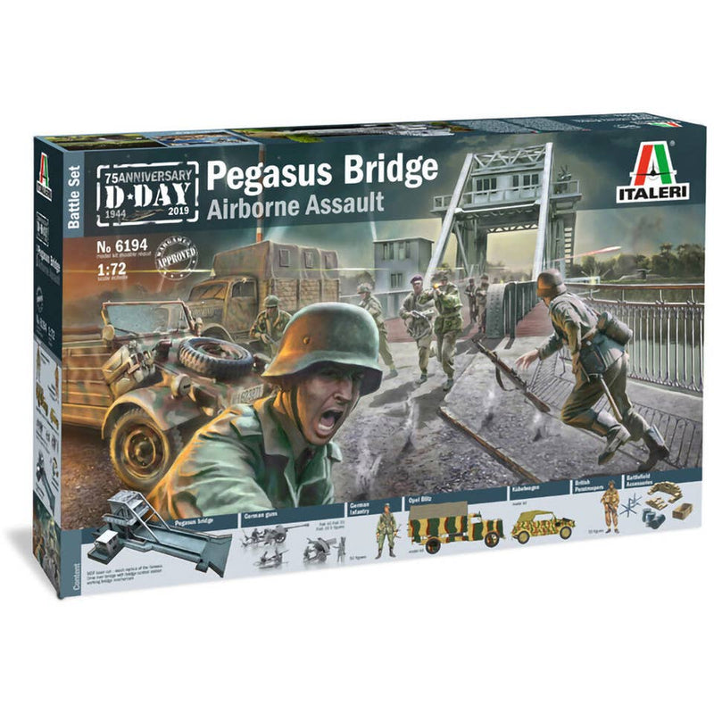 Italeri Pegasus Bridge Airborne Assault 1/72nd Scale No. 6194