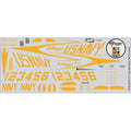 Atlantis Models 1 by 54 Scale US Navy Angels Grumman F11F-1 Tiger Plastic Model Kit