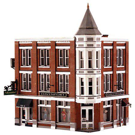 Woodland Scenics N Scale Built-Up Building/Structure Davenport Dept. Store
