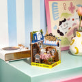 Hands Craft Le Petit Cafe with Snoopy & Spike - DIY Miniature Kit No.  DGH202