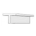 Evergreen Scale Models .141" T-Shape (3.60mm) (3 Per Package)  EVG766