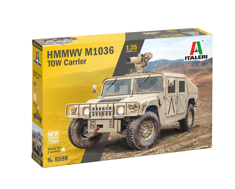 Italeri HMMWV M1036 Tow Carrier Model Kit 1/35th Scale