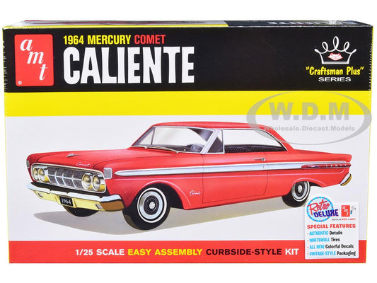 AMT AMT1334 Skill 2 Model Kit 1964 Mercury Comet Caliente Craftsman Plus Series 1-25 Scale Model Car