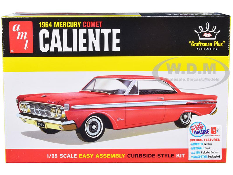 AMT AMT1334 Skill 2 Model Kit 1964 Mercury Comet Caliente Craftsman Plus Series 1-25 Scale Model Car