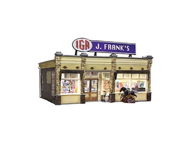 Woodland Scenics WOOBR5851 O Gauge Built-up J. Frank S Grocery