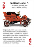 Turn of the Century Motor Cars Playing Cards