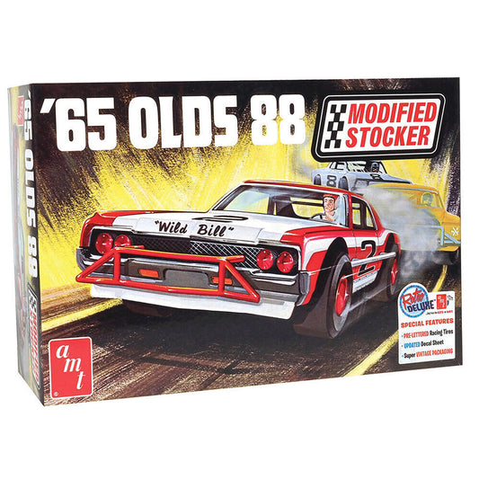 Skill 2 Model Kit 1965 Oldsmobile 88 "Modified Stocker" 1/25 Scale Model by AMT