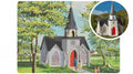 BAC45195 HO Scale 75th Anniversary Cathedral Plasticville U.S.A. Kit