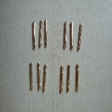 6-65042 Steel Pins (12) 027 Multi-Colored