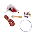 Mini Dreamcatcher Leathercraft Kit - Kids Home DIY Project 8 Pack N0. C4243-08