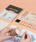 Hands Craft 3D Laser Cut Wooden Puzzle: Leaning Tower of Pisa No. TG304