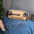 RealLeather Backpacker Knife Sheath- Leather DIY Project- Waist or Strap No.C5440-00