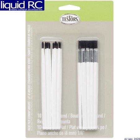 Testors 281177 Testors Value Pack Economy Brushes