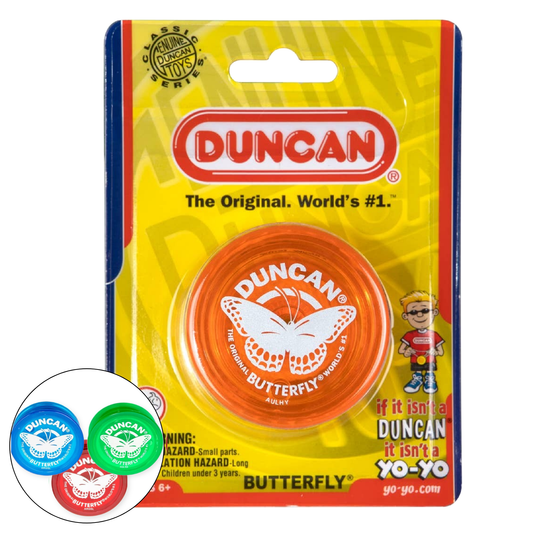 Duncan Butterfly Yo-Yo No. 3124BU Assorted Colors