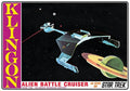 1428 1 to 650 Scale Klingon Warrior Empire Alien Battle Cruiser Star Trek 1966-1969 TV Series Model Skill 2 Model Kit