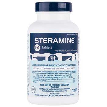 Steramine Sanitary Tablets, 150 Tablet Bottle