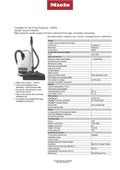 Miele Complete C3 Cat and Dog PowerLine Lotus White Canister Vacuum