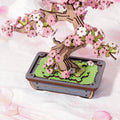 Hands Craft Modern 3D Wooden Puzzle: Sakura Bonsai No. TG415