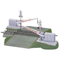 Lionel O Grade Crossing/Gates/Flasher Multi-Colored FasTrack