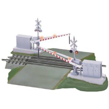 Lionel O Grade Crossing/Gates/Flasher Multi-Colored FasTrack