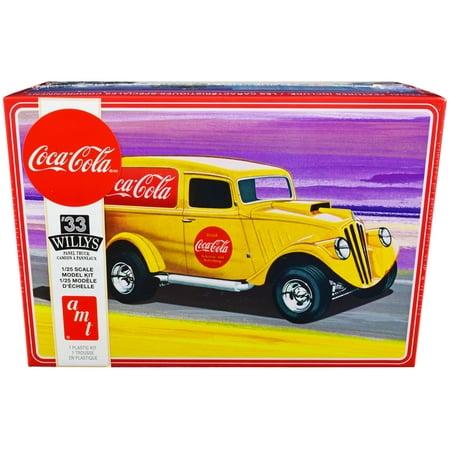 Skill 2 Model Kit 1933 Willys Panel Truck -Cola Model by AMT