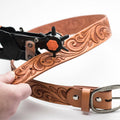 Realeather Power Leather Punch- Leather Papercraft Hole Vinyl Punch No. T3221