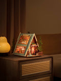 DIY Hands Craft Miniature House Kit: A-Frame Cabin No. DG181