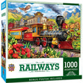 Master Pieces Railways - Frontier Rails 1000 Piece Jigsaw Puzzle