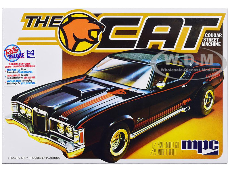 Skill 2 Model Kit 1973 Mercury Cougar "The Cat" 1/25 Scale Model by MPC