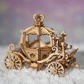 Hands Craft 3D Laser Cut Wooden Puzzle: Pumpkin Carriage No. TG302