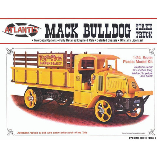 Atlantis® Mack® AC Bulldog Stake Truck Plastic Model Kit