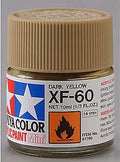 Tamiya Dark Yellow 81360 XF-60 Acrylic Paint 23 ML